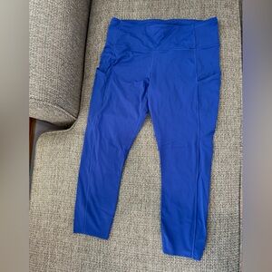 Lululemon Fast and Free High Rise crop legging